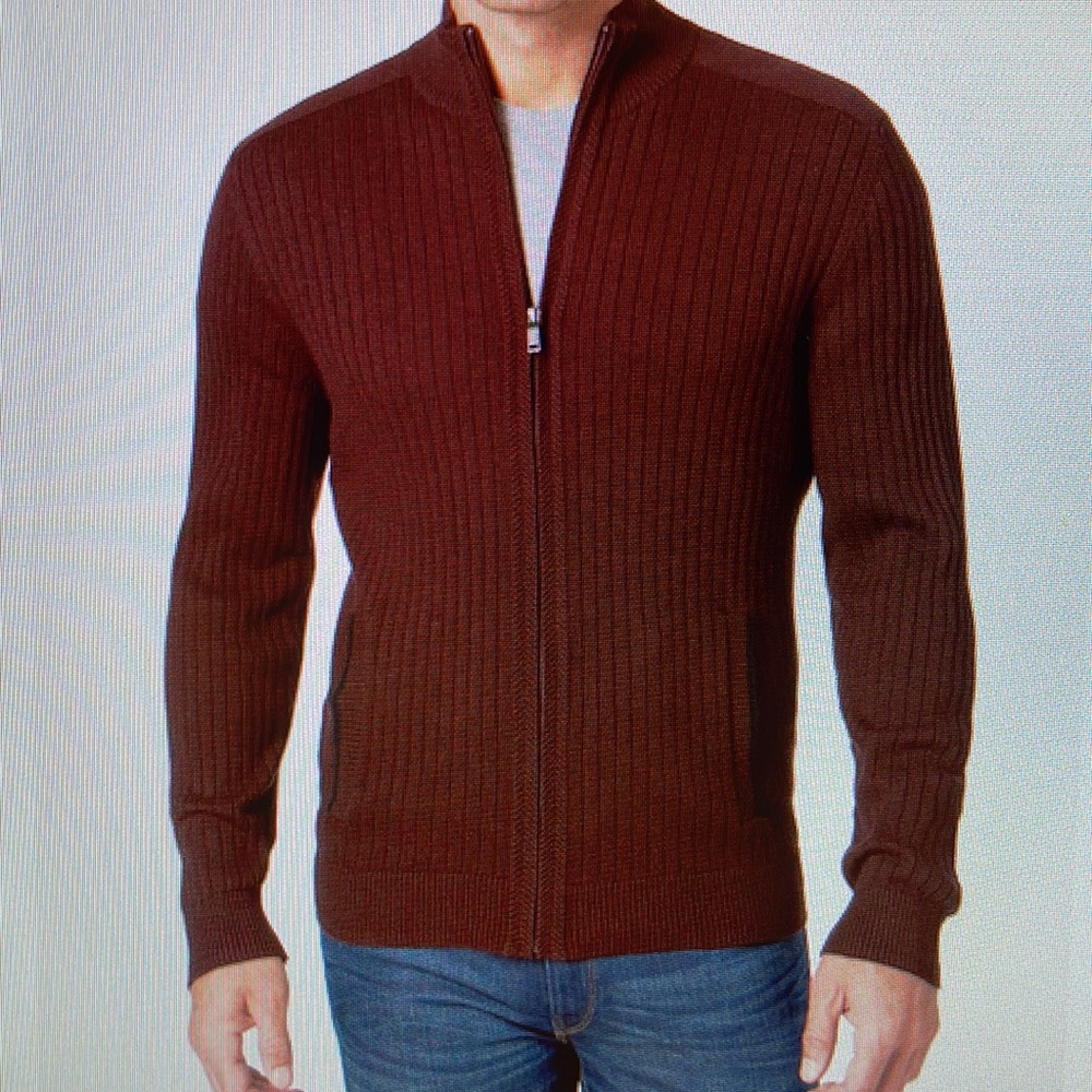 Alfani Maroon Sweater Small NWT